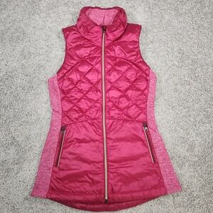 Lululemon Down For A Run Puffer Vest Womens 4 Quilted Sporty Lightweight Retired